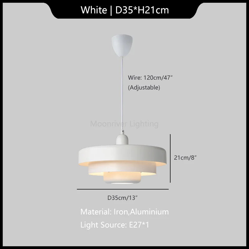Minimalist pendant chandelier for dining table decor