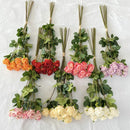 Artificial rose bouquet for wedding and garden decoration