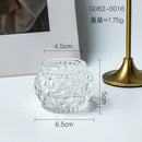 spherical glass pumpkin lamp for craft decorations