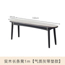 elegant and versatile bench for a refined and comfortable interior