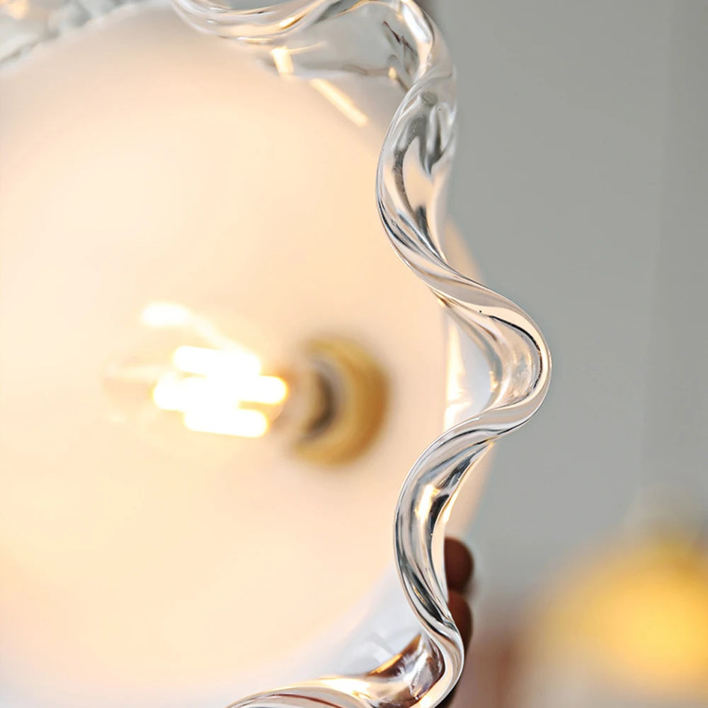 Glass designer chandelier for restaurants, bars and modern spaces - vue 6 sur 6