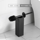Toilet brush with holder for bathroom