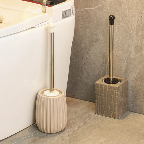Ceramic toilet brush no dead angle cleaning - vue 4 sur 13