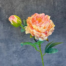Retro silk peony flowers for wedding party decoration accessories