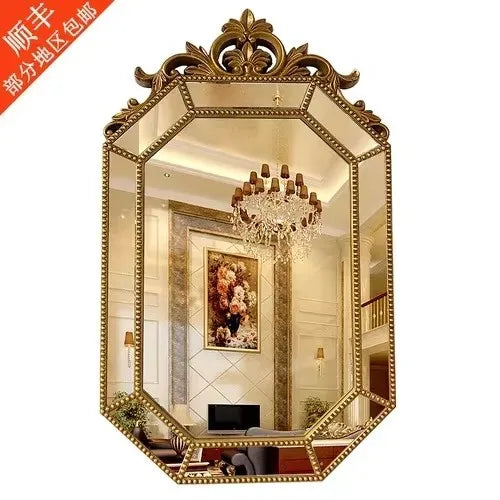 Nordic hanging decorative mirror for elegant makeup