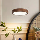 Medieval chandelier Japanese-style log pendant bar lamp