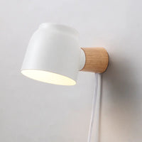 Nordic simple wall light with rotary switch