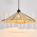 Japanese retro wooden pendant light for interior decoration