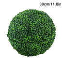 Artificial grass balls for party and event decoration