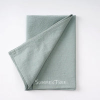 Set of 6 washed cotton table napkins 40x40 cm
