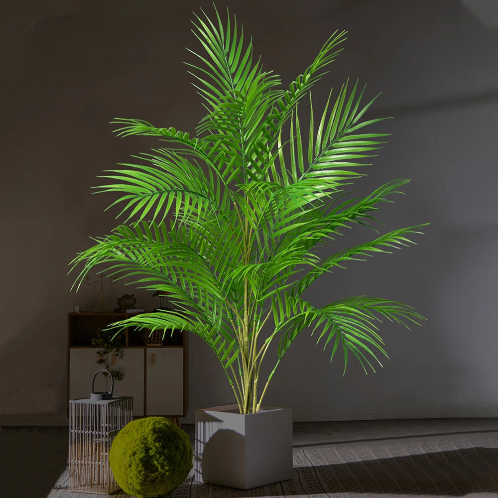Large artificial tropical palm tree for indoor and outdoor decoration