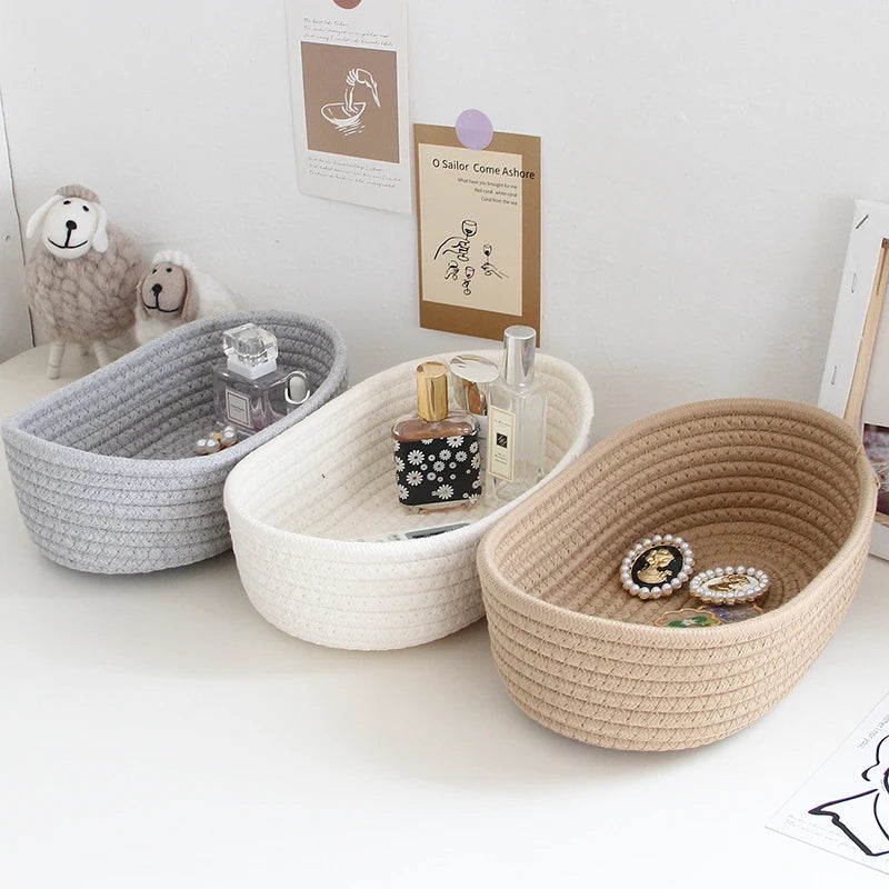 Multifunctional storage baskets for office and children's toys