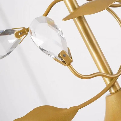 Glass LED chandelier for modern indoor lighting - vue 7 sur 7