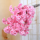 Artificial cherry blossom flowers for wedding decoration and DIY