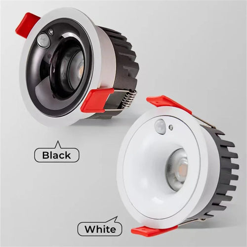 Recessed spotlight with infrared motion sensor practical lighting - vue 5 sur 10
