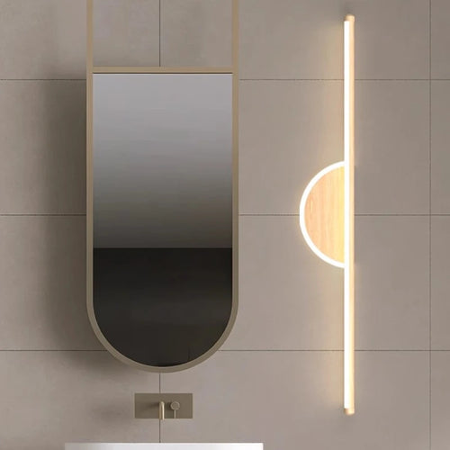 modern led wall light for home decor and makeup - vue 6 sur 11