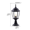 Outdoor solar LED wall light waterproof for garden and courtyard