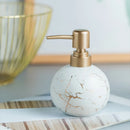 Modern ceramic soap dispenser for bathroom