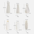 Nordic plastic vase for modern decorative flowers