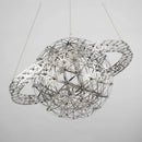 Raimond Satellite spherical stainless steel LED chandelier