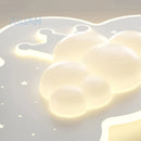 Romantic cloud ceiling light for children's or baby room