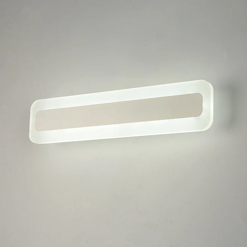 Modern waterproof acrylic LED mirror lamp - vue 3 sur 6