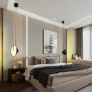 Modern nordic LED pendant light with multi-angle iron design