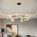 Modern Nordic star chandelier for a creative interior