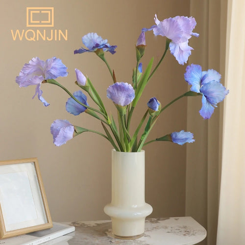 branche de fleur d'iris artificielle pour décoration de mariage et fêtes - vue 2 sur 9