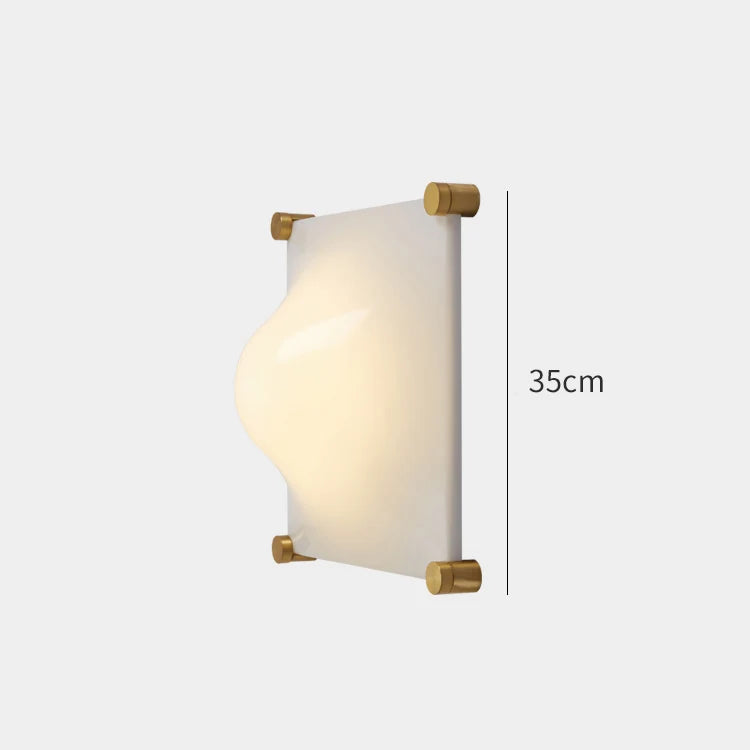 Medieval style wall light with Bauhaus design for interior decoration