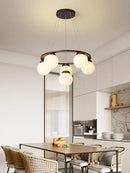 Designer wooden chandelier for contemporary home decor