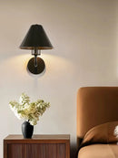 Minimalist anti-rust copper wall light