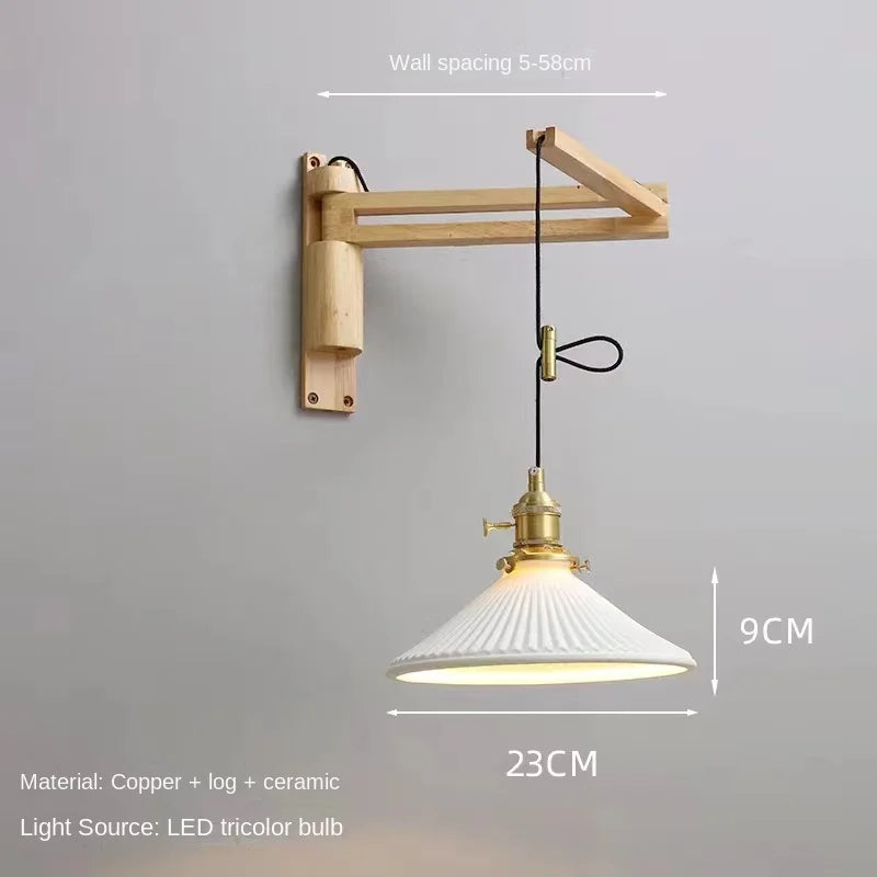 Elegant extendable copper wall light for multiple spaces - vue 15 sur 23