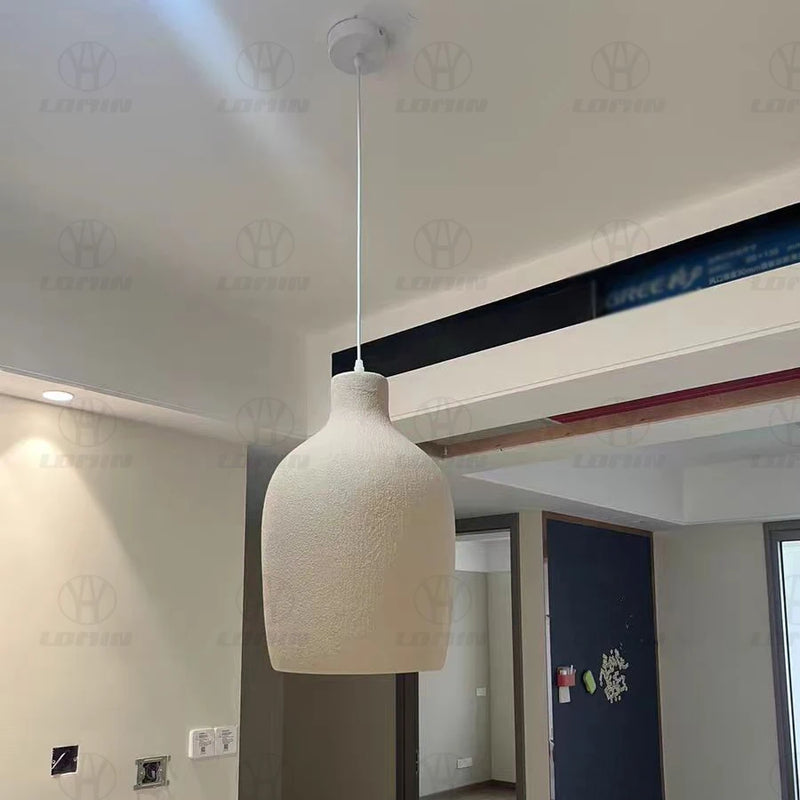 Modern handmade wabi-sabi LED irregular decorative loft chandelier