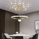 Modern silica LED pendant chandelier for restaurant and office