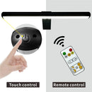 Rechargeable LED wall light for paintings and dartboard