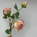 Silk peony bouquet for wedding decoration