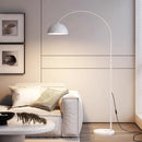 Modern fabric and marble bedside lamp European style