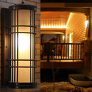 Vintage waterproof glass outdoor wall light