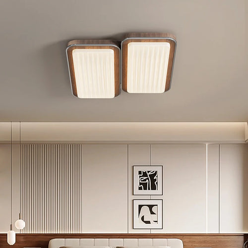 Modern LED ceiling light with simple design, eye protection and full spectrum - vue 5 sur 12