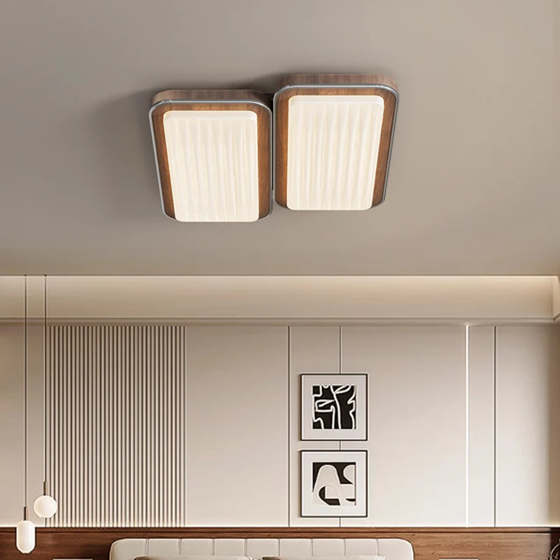 Modern LED ceiling light with simple design, eye protection and full spectrum - vue 5 sur 12