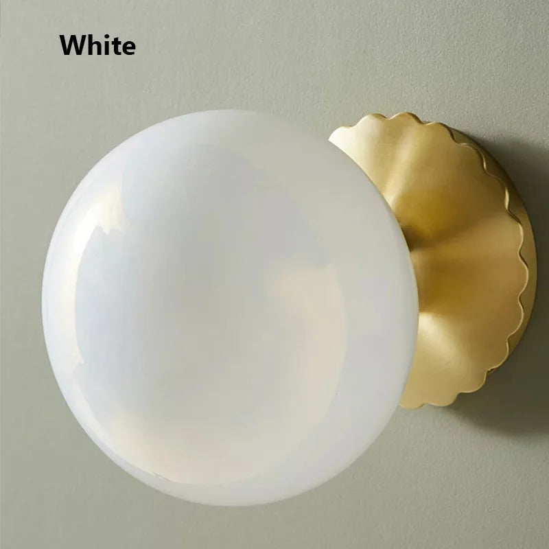 applique murale de luxe en verre pour décoration intérieure
