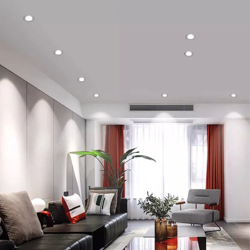 Recessed LED spotlight for indoor and commercial lighting - vue 6 sur 6