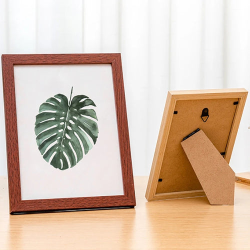 Hanging wooden photo frame for decoration and gifts - vue 6 sur 18