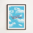 Retro flower and dog posters for wall decoration