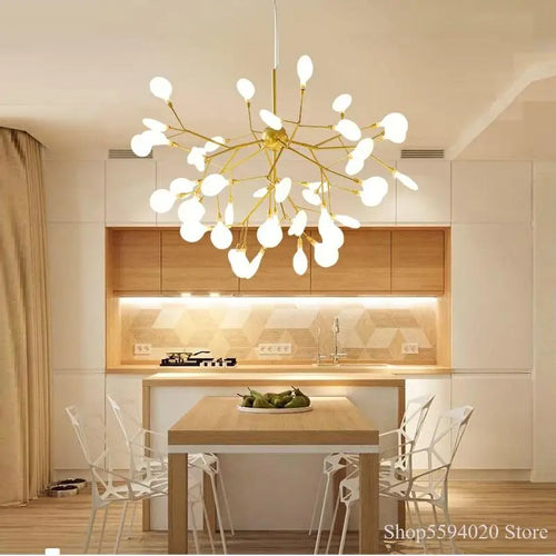 Elegant modern decorative tree branch chandelier - vue 2 sur 9