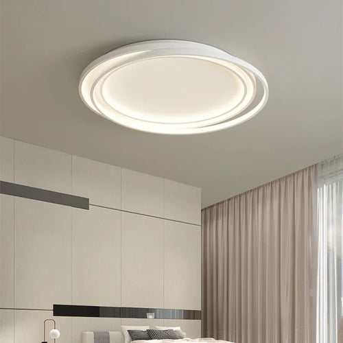 Ultra slim modern LED chandelier for indoor decoration - vue 3 sur 22