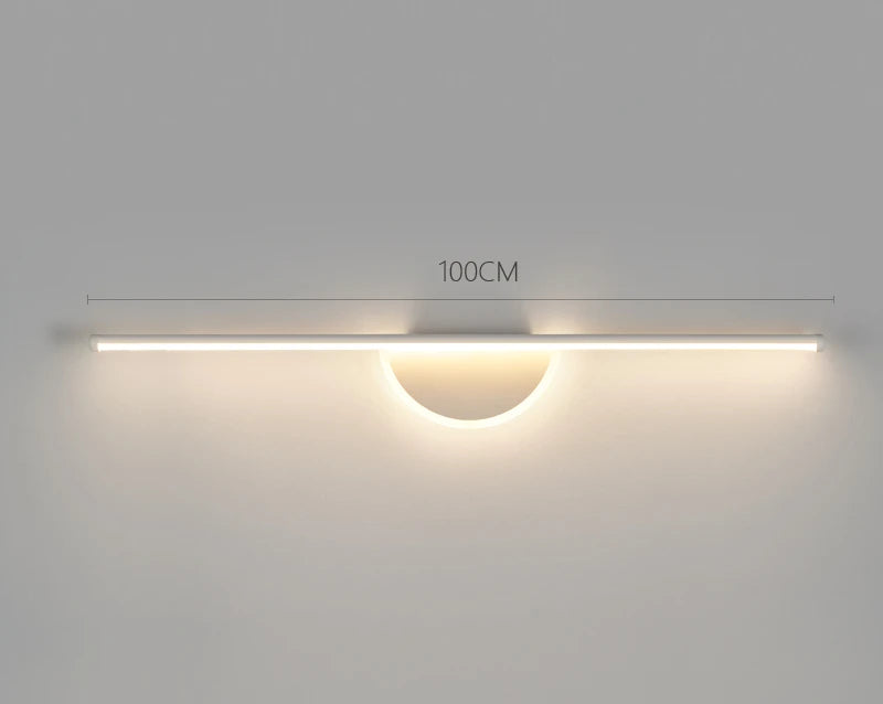 modern led wall light for home decor and makeup - vue 10 sur 11