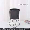 modern iron plant stand for indoor and outdoor decoration