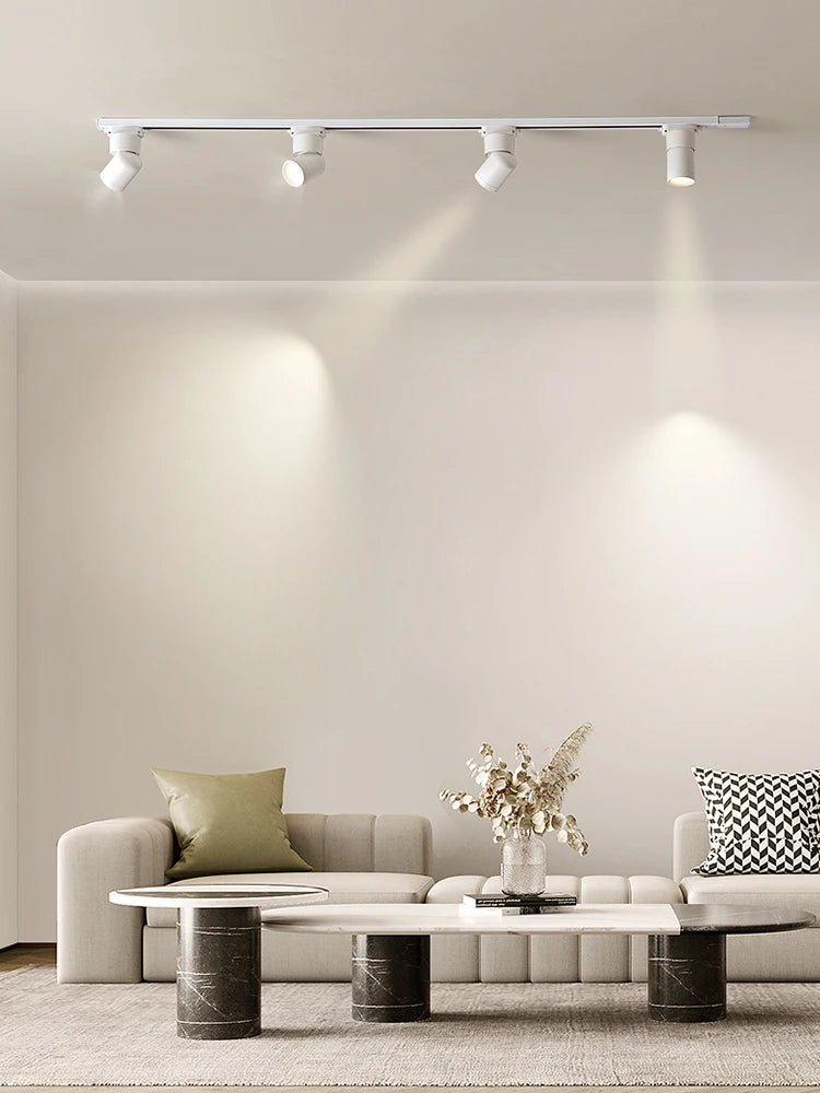led track lighting for shop spotlight